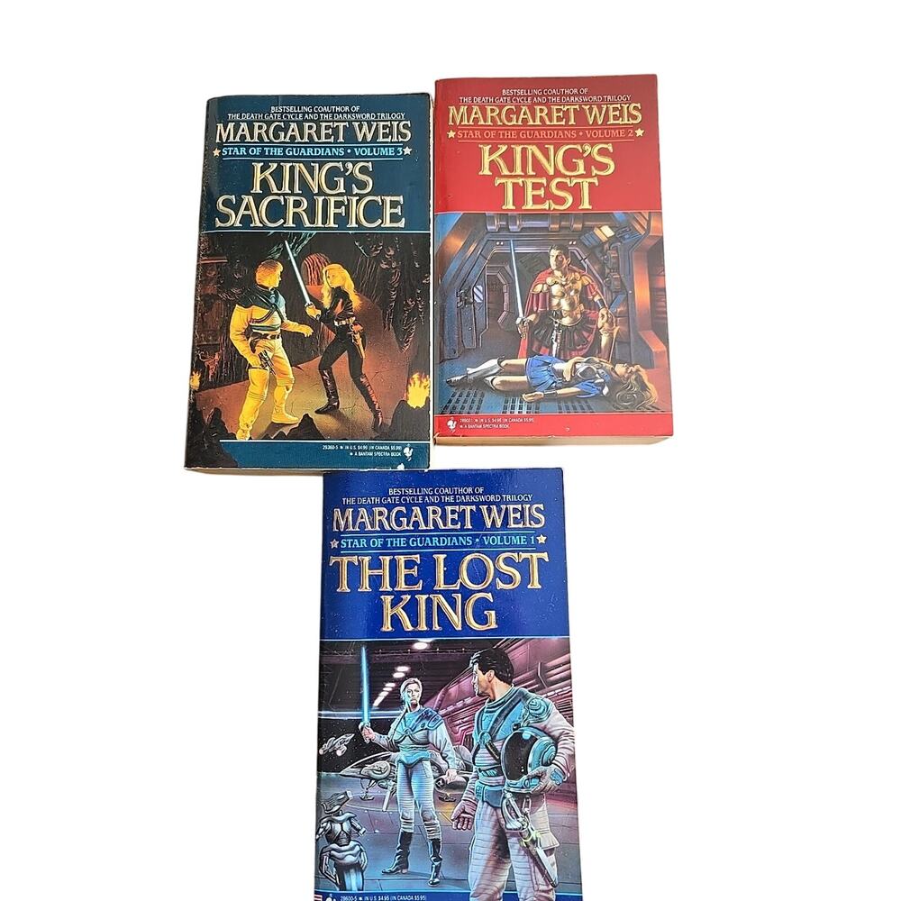 Lot of‎ 3 Star of the Guardians Series Vol 1-3 by Margaret Weis Paperback Books